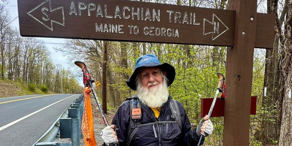 “Grey Beard” Dale Sanders Makes Appalachian Trail History at 91